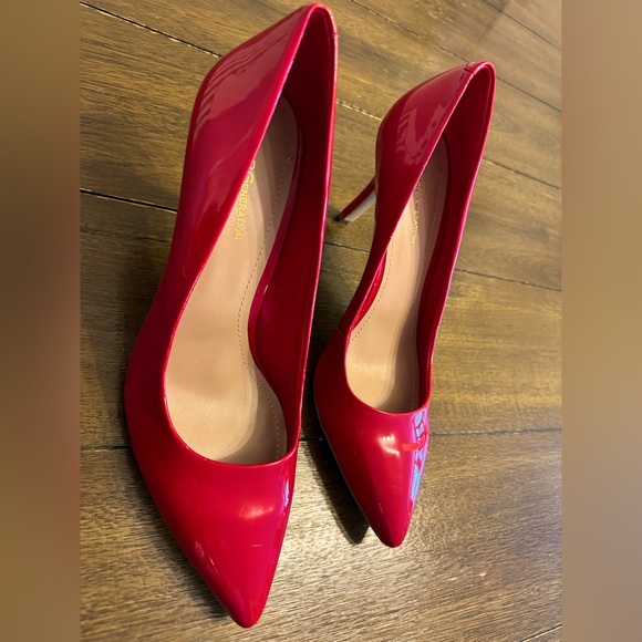 BCBGeneration Gaminkh-x Red Classic Womens Pumps Heels 10M - Picture 9 of 15